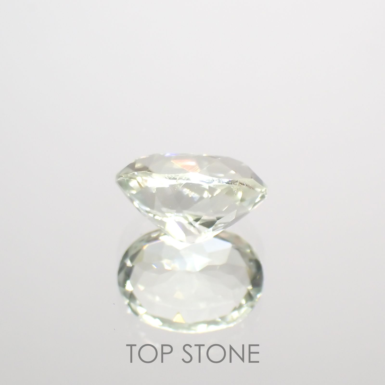 シリマナイト(宝石名シリマナイト)インド産 1.51ct 識別済[211113699]8.1x6mm前後