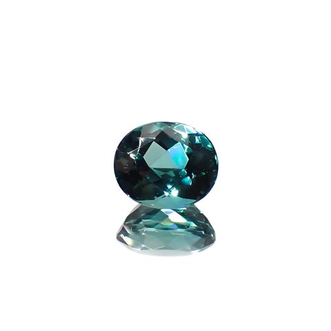 ブルーグリーントルマリン ブラジル産 1.05ct[240527539]6.7x5.7mm前後