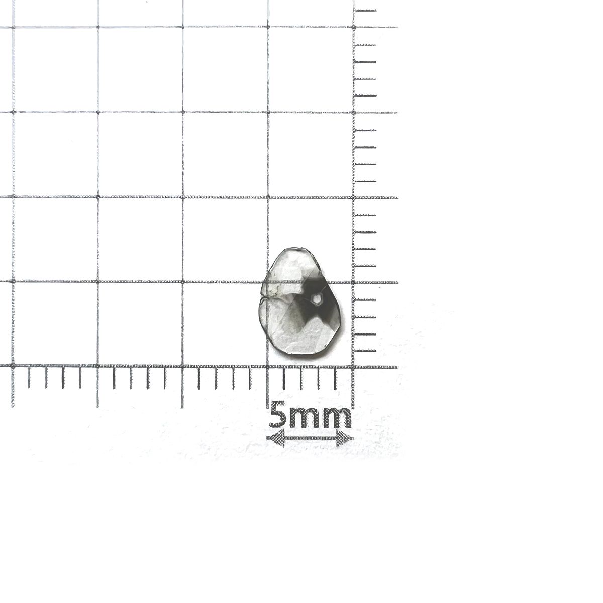 トラピッチェスライスダイヤモンド 0.17ct[231023613]6.3x4.7mm前後