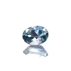 モンタナサファイア(宝石名サファイア)アメリカ・モンタナ州産 0.17ct 識別済[230321277]3.9x2.8mm前後