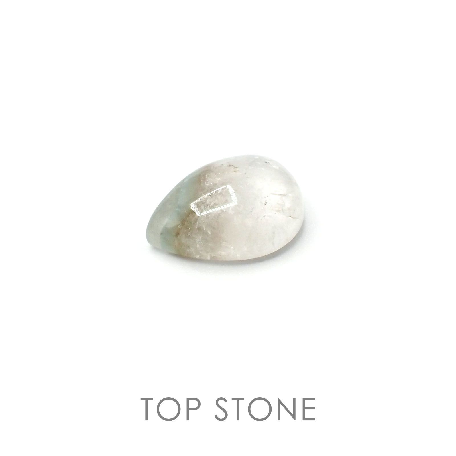 パライバクォーツ(宝石名ギラライト イン クォーツ) ブラジル産 7.91ct 識別済[20095695]16×12.1mm前後