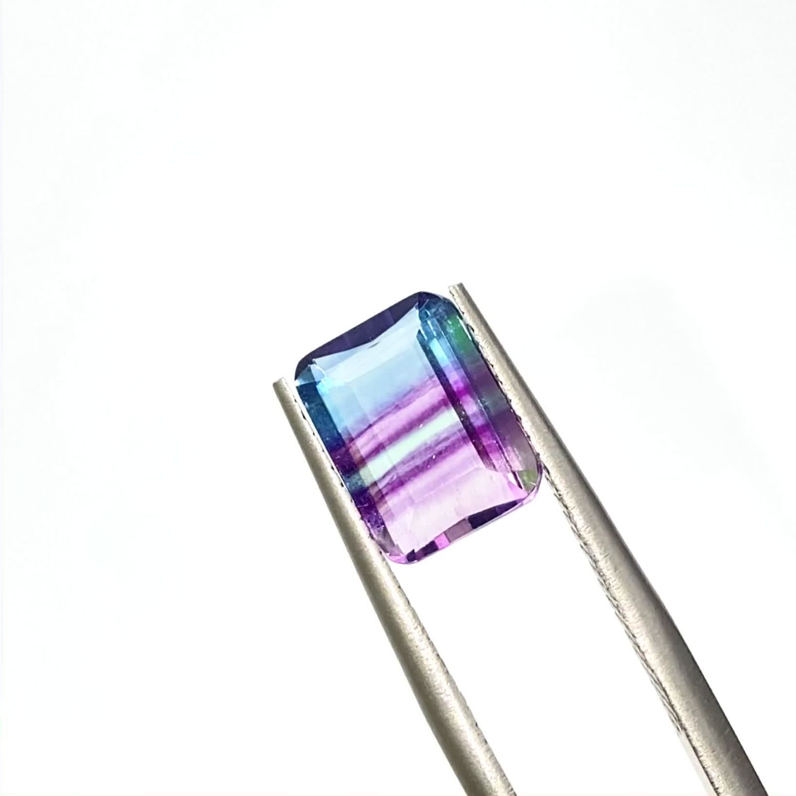 パーティカラーフローライト ブラジル産 2.64ct[230421756]9x7mm前後