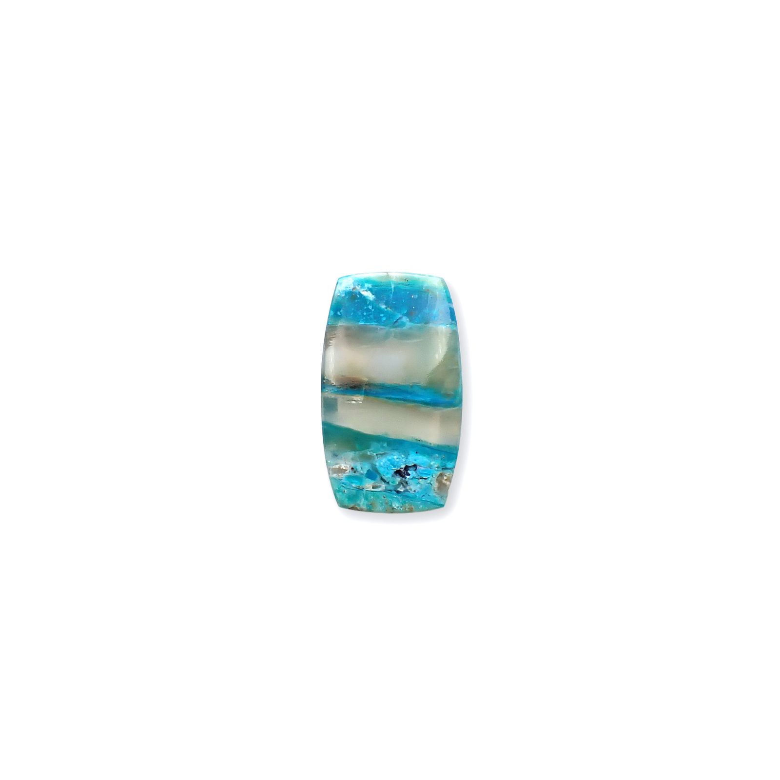 ブルーオパール ペルー産 9.09ct [250730721]20.3x11.9mm前後