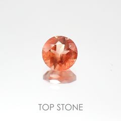 オレゴンサンストーン アメリカ産 ルース 0.49ct[20118325]5.1×5.1mm前後