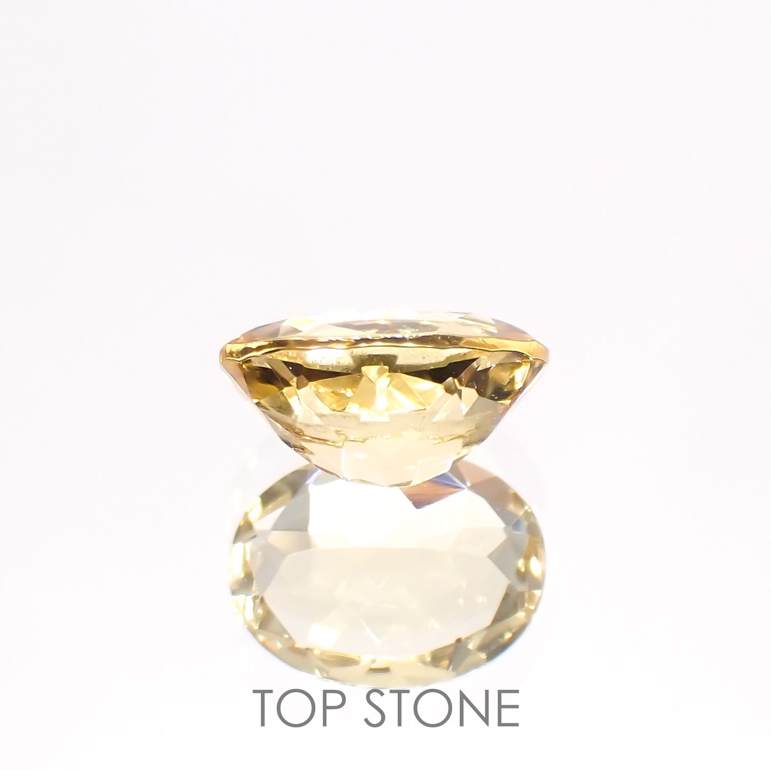 イエローベリル(宝石名イエロー・ベリル)ブラジル産 1.15ct 識別済[211113654]8x6.1mm前後