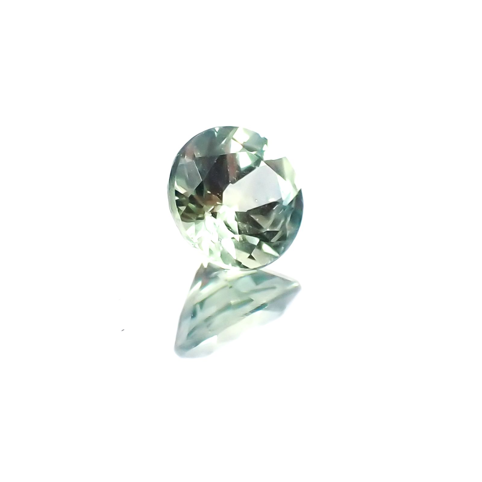 モンタナサファイア アメリカ産 ルース 0.32ct[20117750]4×3.9mm前後