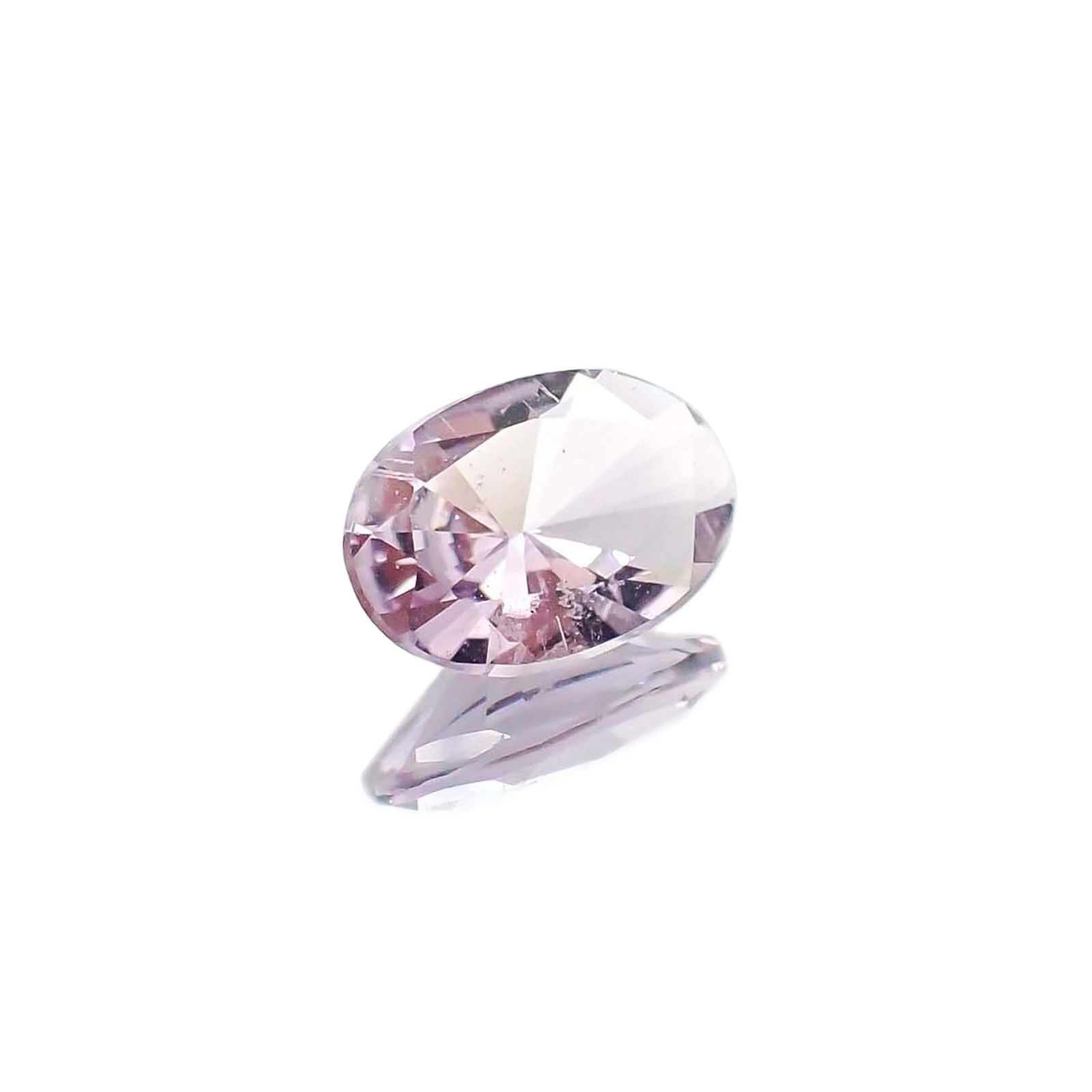 マリアライト(宝石名パープル・スキャポライト)タンザニア産 0.53ct 識別済[230722925]7.1x4.9mm前後