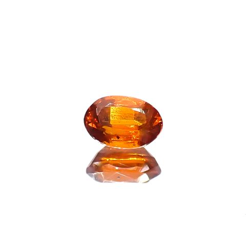 オレンジカイヤナイト ネパール産 0.68ct[240326701]5.8x4mm前後