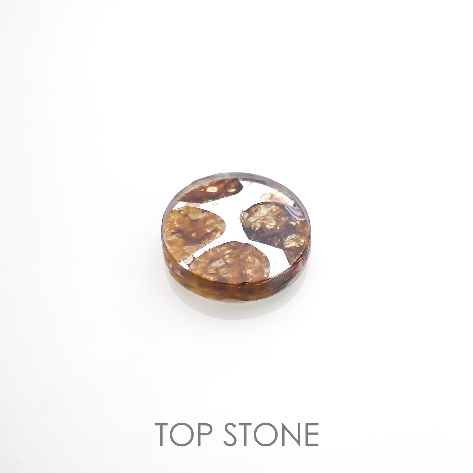 パラサイト隕石Sericho トリプレット 発見地：ケニア 3.62ct[220114150]12x12mm前後
