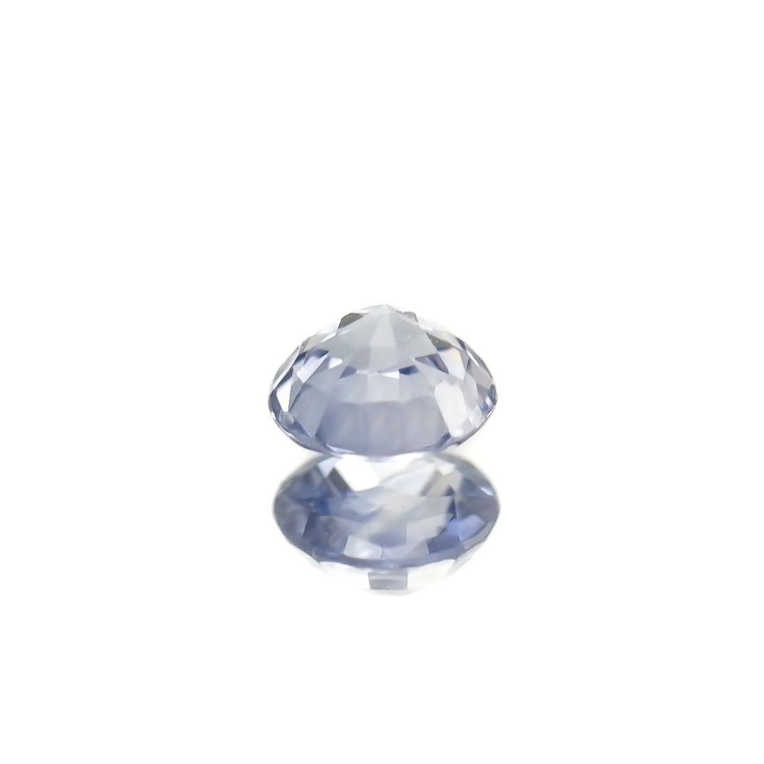 アイスブルーサファイア(宝石名サファイア)スリランカ/マダガスカル産 0.28ct 識別済[230119945]3.8x3.8mm前後