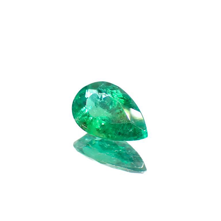 パライバトルマリン(宝石名トルマリン/別名パライバ・トルマリン)ブラジル・パライバ州バターリャ鉱山産 0.39ct 識別済[221018812]6.5x4mm前後