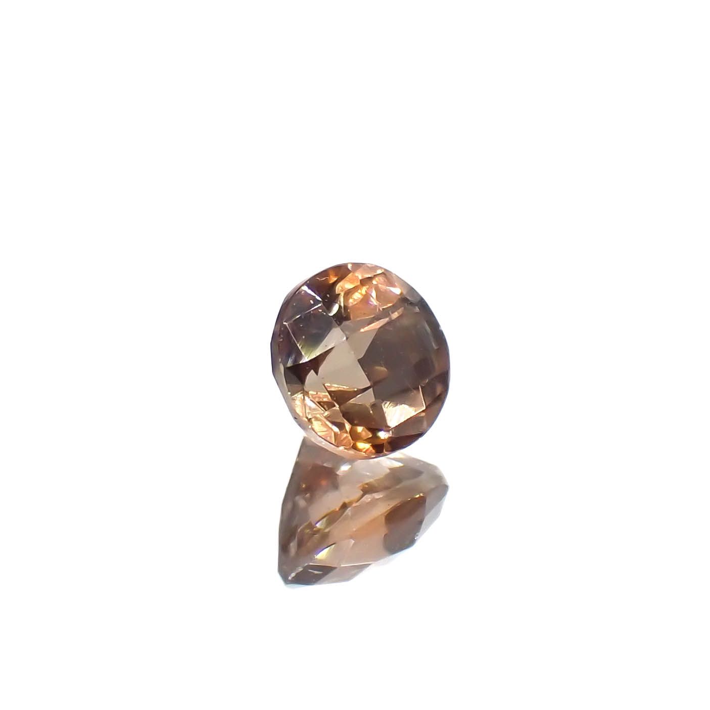 ◇チェッカーカット◇アンダリュサイト スリランカ/マダガスカル産 0.64ct[240226134]5.1x5.1mm前後