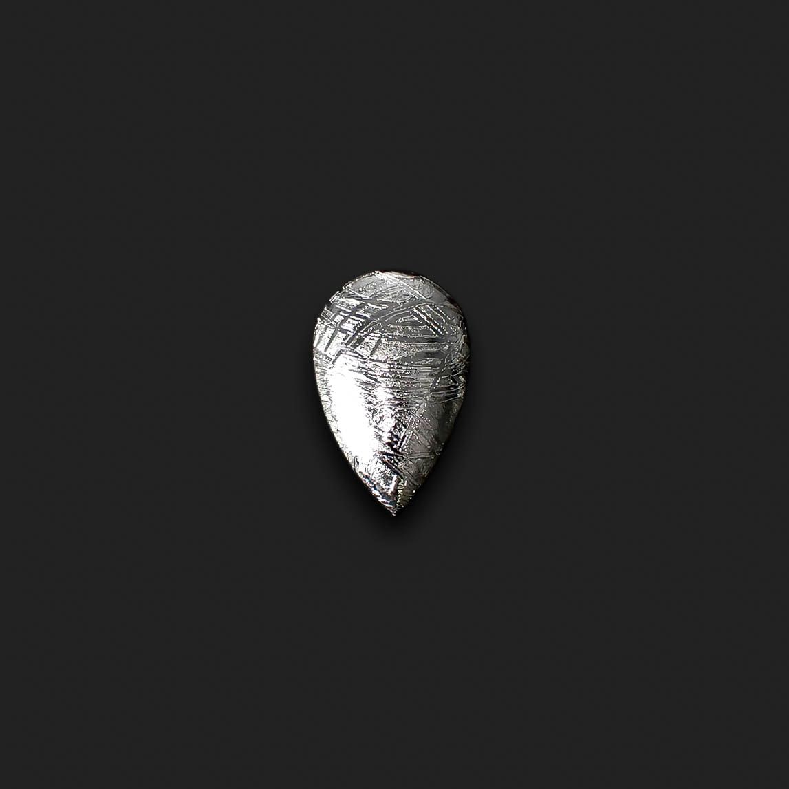 ムオニナルスタ隕石 発見地:スウェーデン 9.83ct[240125800]15.8x9.9mm前後