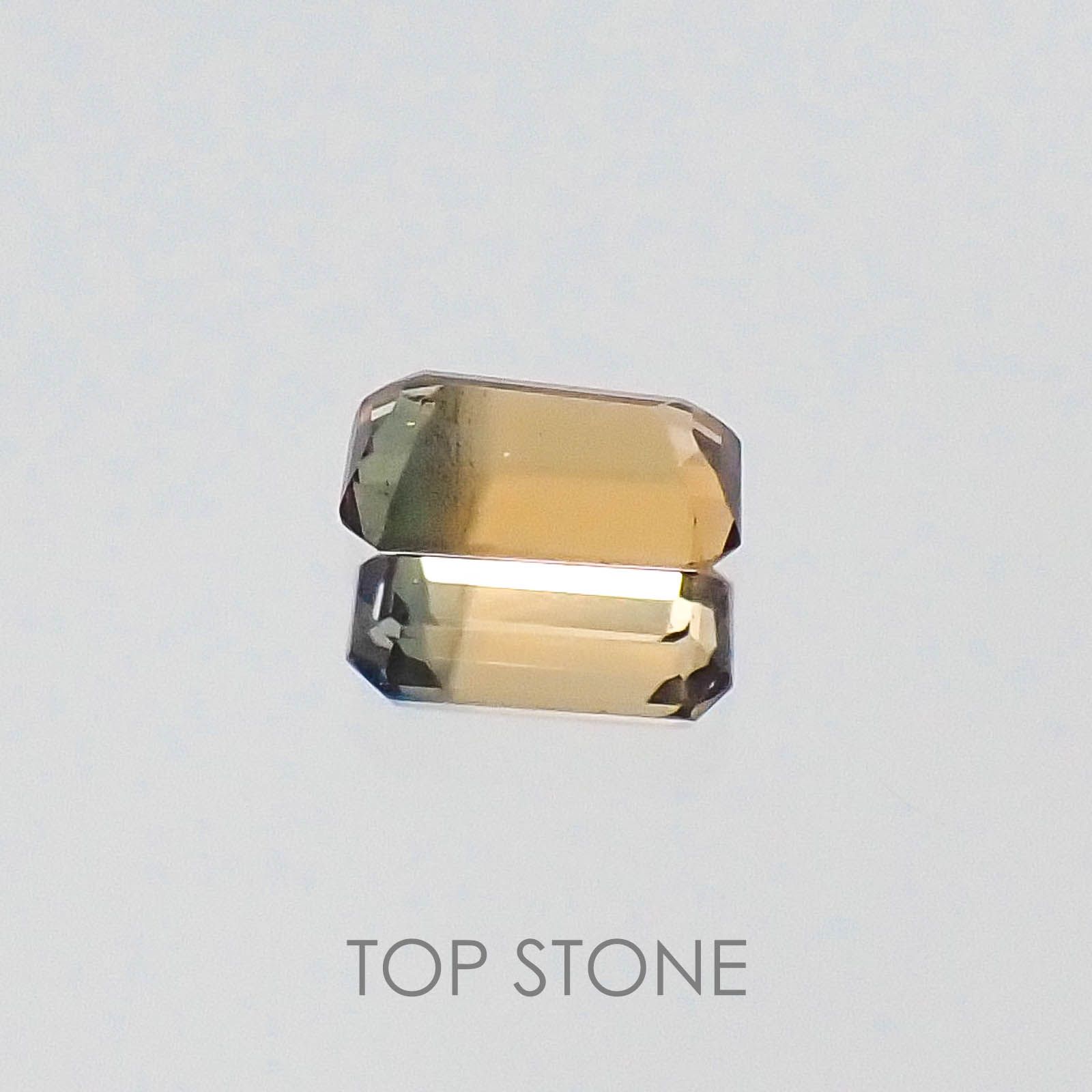 バイカラーサファイア(宝石名バイカラー・サファイア)タンザニア・ソンゲア鉱山産 0.17ct 識別済[220717150]4x2.3mm前後