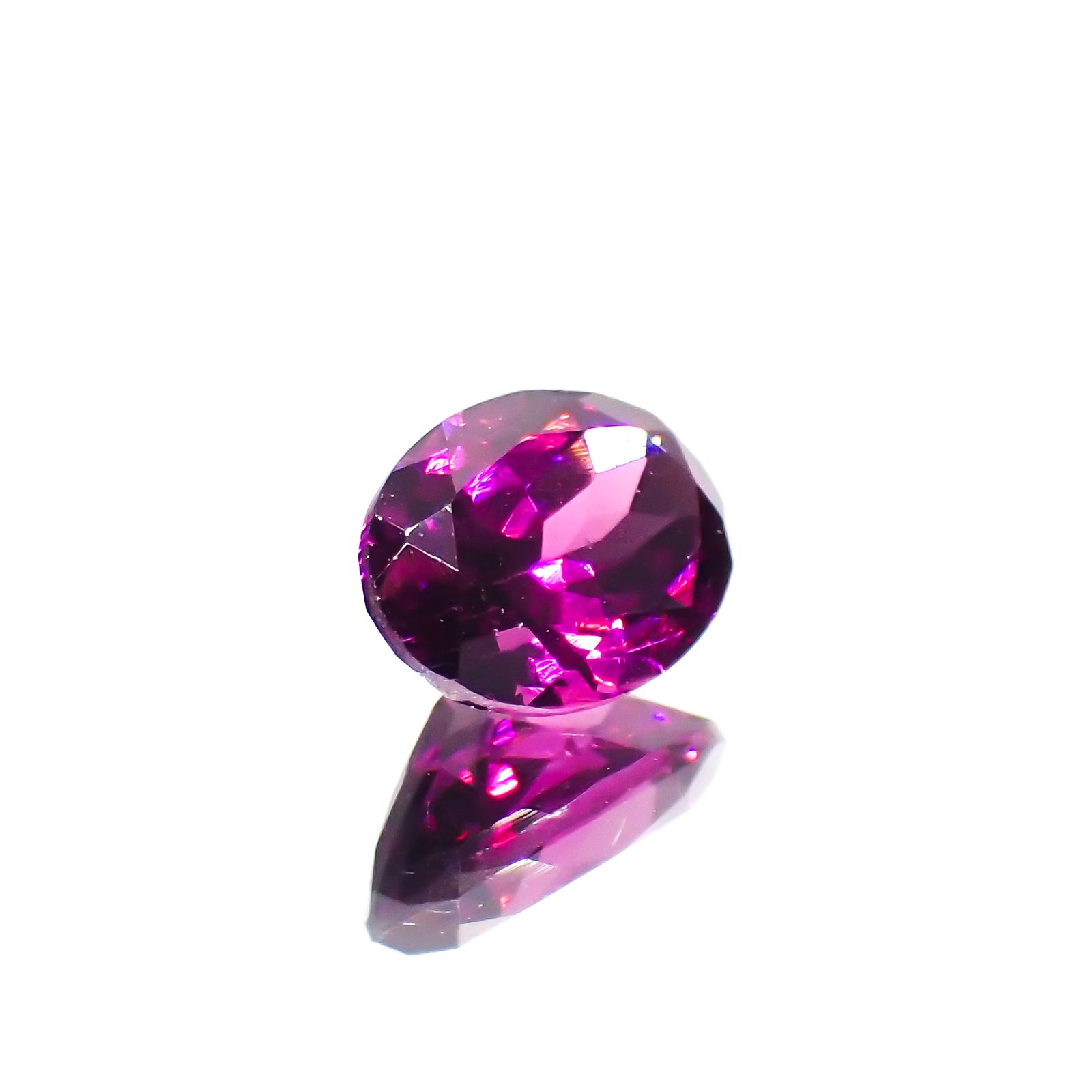 グレープガーネット ブラジル産 1.09ct[230823169]7.1x5mm前後