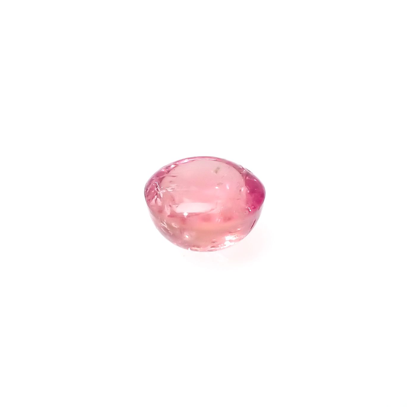 ペツォッタイト(ラズベリル)(宝石名ペツォッタイト)マダガスカル産 0.717ct ソ付(彩珠)[240226150]5.1x5.1mm前後