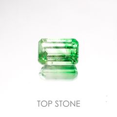 バイカラーツァボライト タンザニア産 ルース 1.22ct[20128486]7.1×4.7mm前後