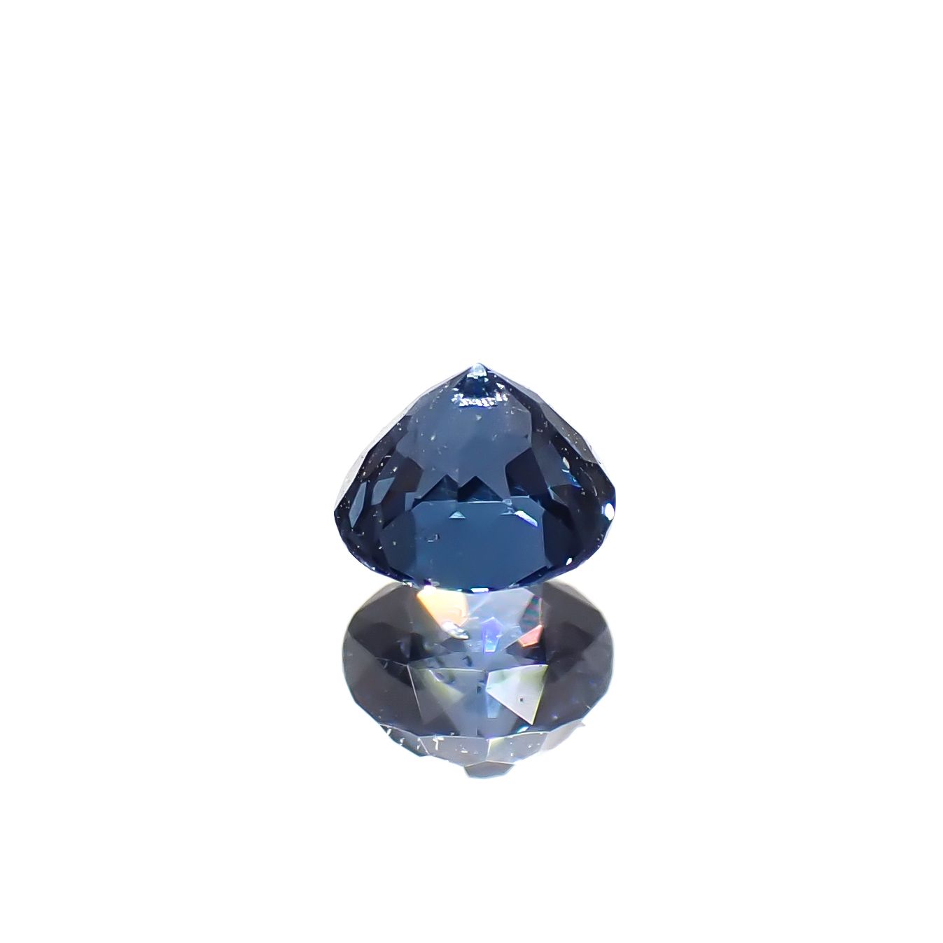 コバルトブルースピネル(宝石名ブルー・スピネル)タンザニア産 0.228ct ソ付(日独)[240928998]3.48x3.52mm前後