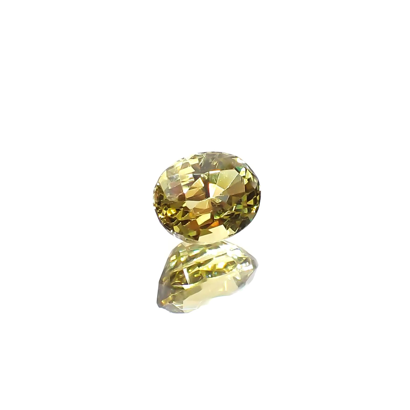 マリガーネット(宝石名グロッシュラー アンドラダイト・ガーネット)マリ共和国産 0.99ct 識別済[220115238]6.4x4.9mm前後