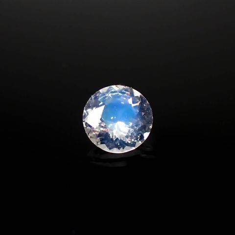 レインボームーンストーン ザンビア産 0.58ct[240326920]5.8x5.8mm前後