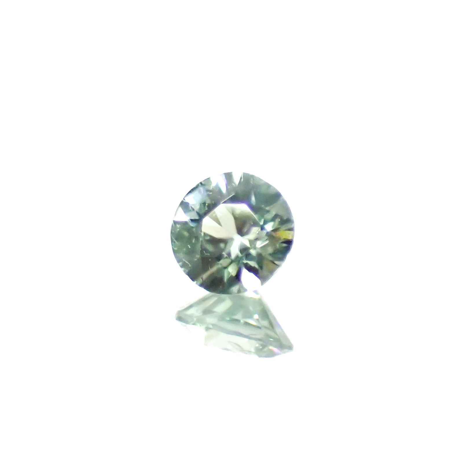 リバースカラーチェンジジルコン ミャンマー・モゴック産 0.25ct[240929175]3.7x3.6mm前後