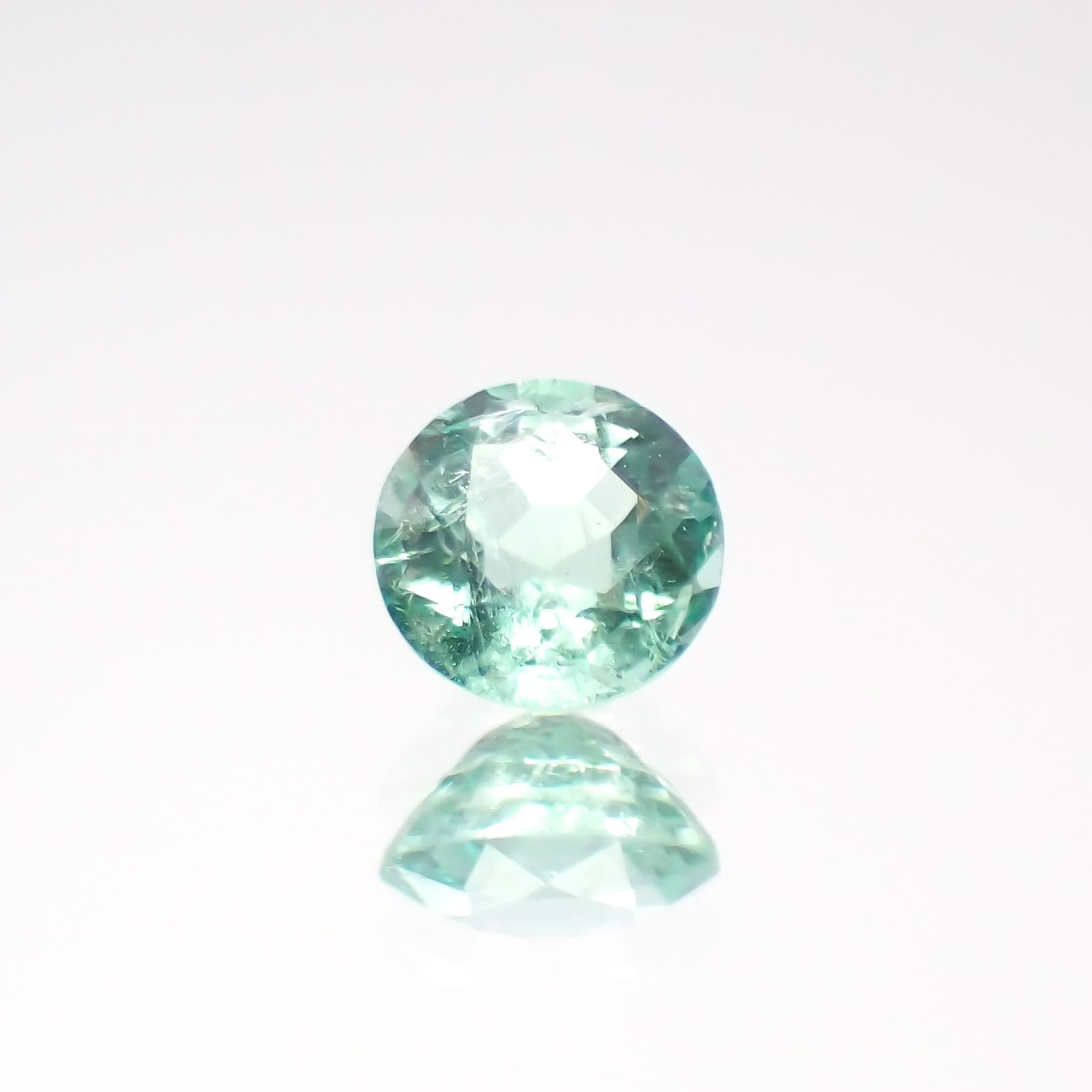 パステルカラーエメラルド コロンビア産 0.17ct[230421730]3.6x3.6mm前後