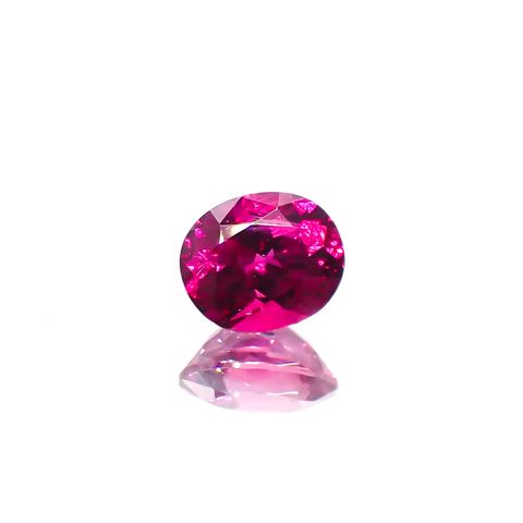 ルビー 非加熱(宝石名ルビー)モゴック産 0.390ct 鑑付(GIT)[231224458]4.57x3.8mm前後