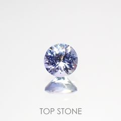バイカラータンザナイト(宝石名ゾイサイト)タンザニア産 0.53ct 識別済[220515897]5.1x5mm前後
