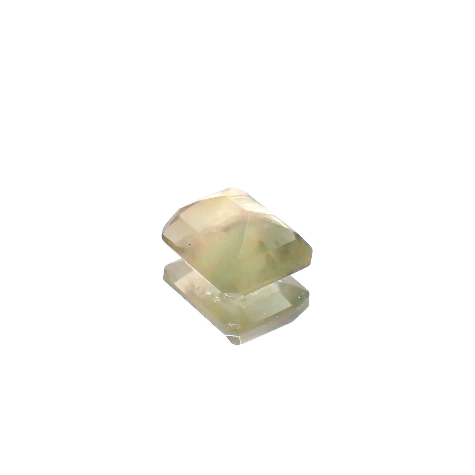 パーティカラーフローライト フルオレッセンス ブラジル産 4.00ct[240326914]10x8.1mm前後