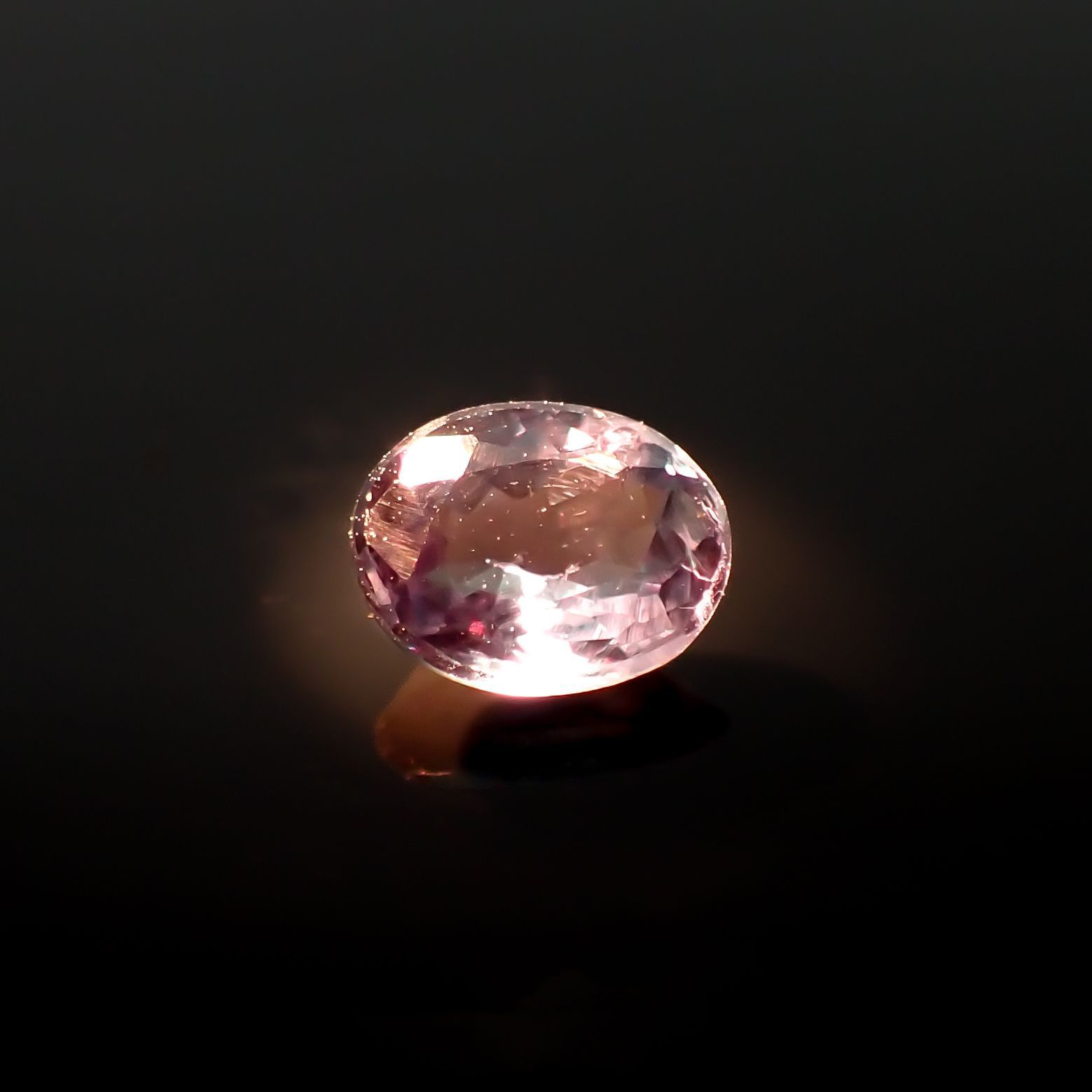 アレキサンドライト(宝石名アレキサンドライト)インド産 0.42ct 識別済[221219405]5x3.9mm前後