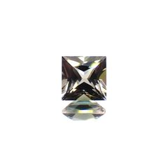 ◇プリンセスカット◇バイカラートルマリン(宝石名トルマリン)ブラジル産 1.28ct 識別済[231225193]6.1x6.1mm前後