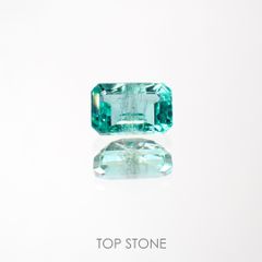 エメラルド(宝石名エメラルド) ザンビア産 0.57ct 識別済[211013002]6×3.9mm前後