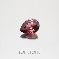 ピンクジルコン スリランカ,カンボジア産 ルース 1.5ct[21029788]7.9×6mm前後