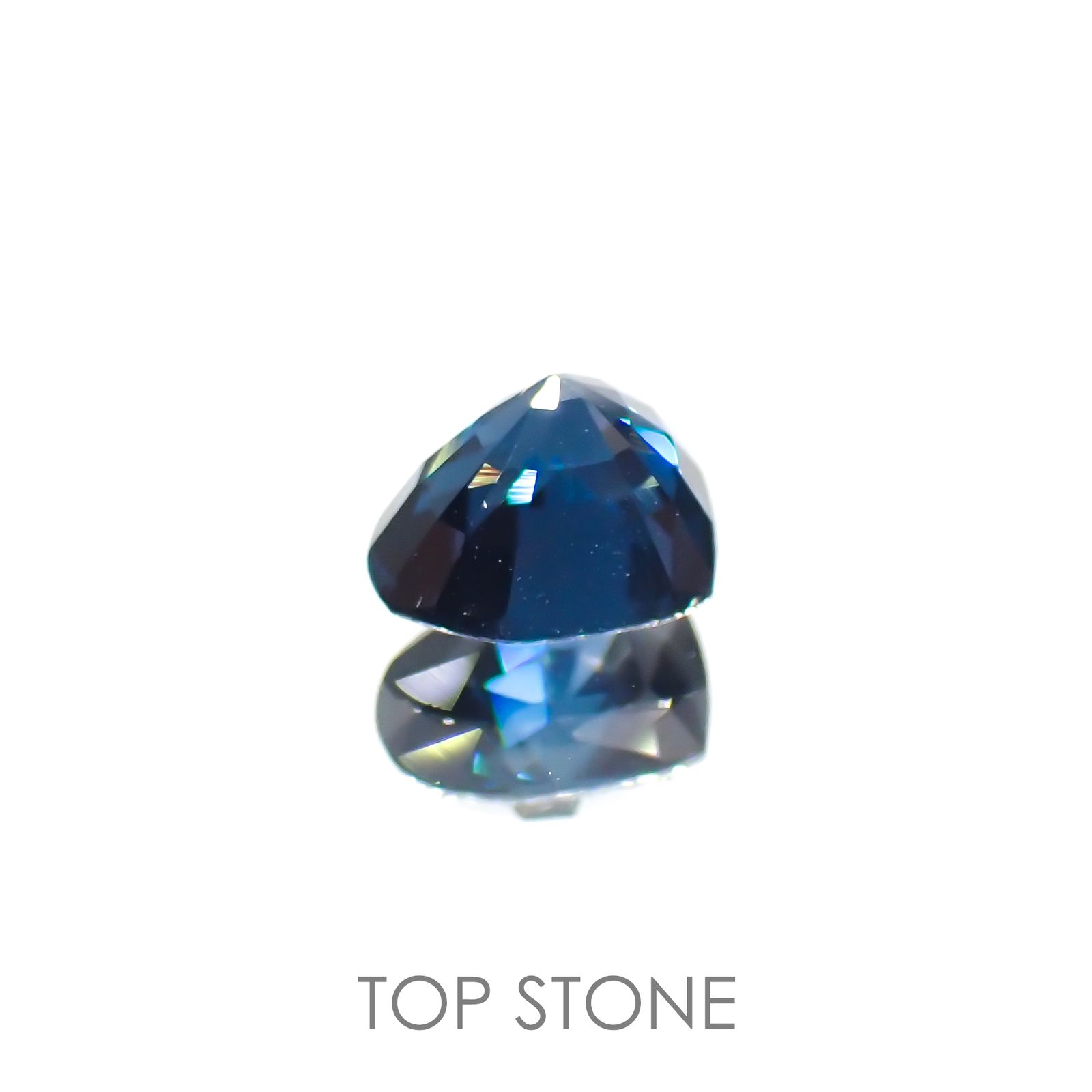 ブルースピネル(宝石名ブルー・スピネル) スリランカ産 1.191ct ソ付(彩珠)[21019363]6.1×6.9mm前後