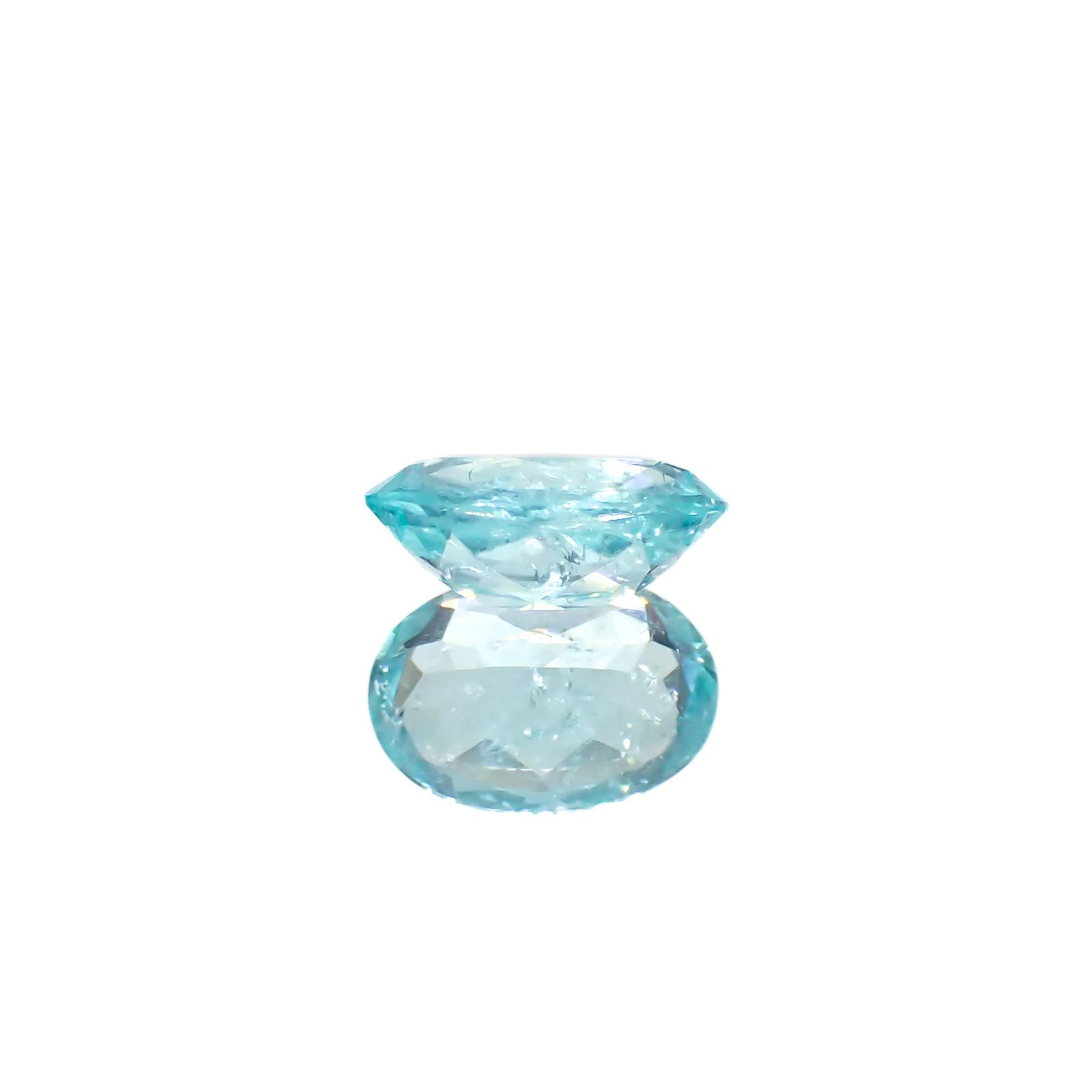 パライバトルマリン ブラジル・キントス鉱山産 0.62ct[240928722]6.8x4.8mm前後