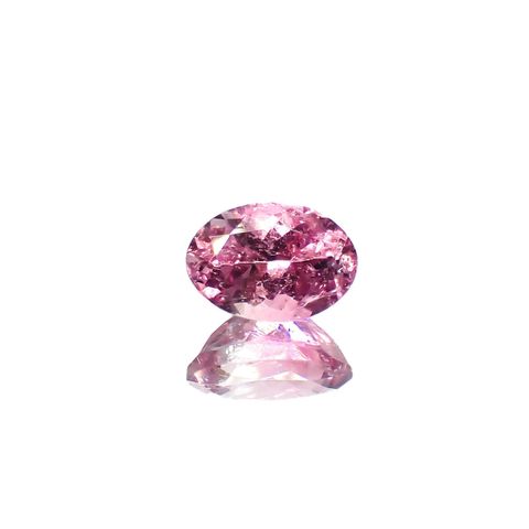 ピンクトルマリン ブラジル産 0.87ct / 6.9x4.8mm前後 [2360220392]