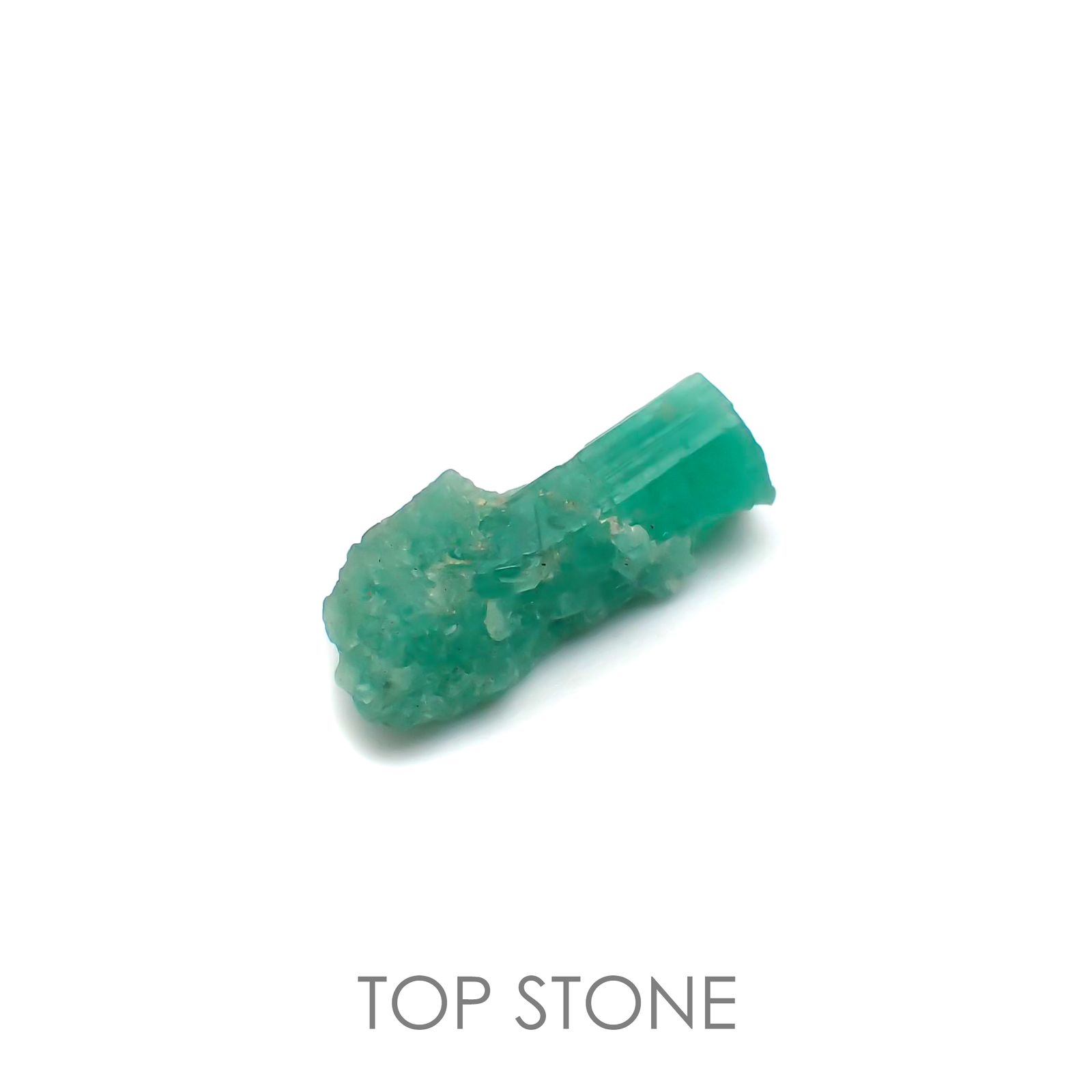 エメラルド(宝石名エメラルド) コロンビア産 原石・結晶 3.66ct 識別済[20062725]17×7.1mm前後