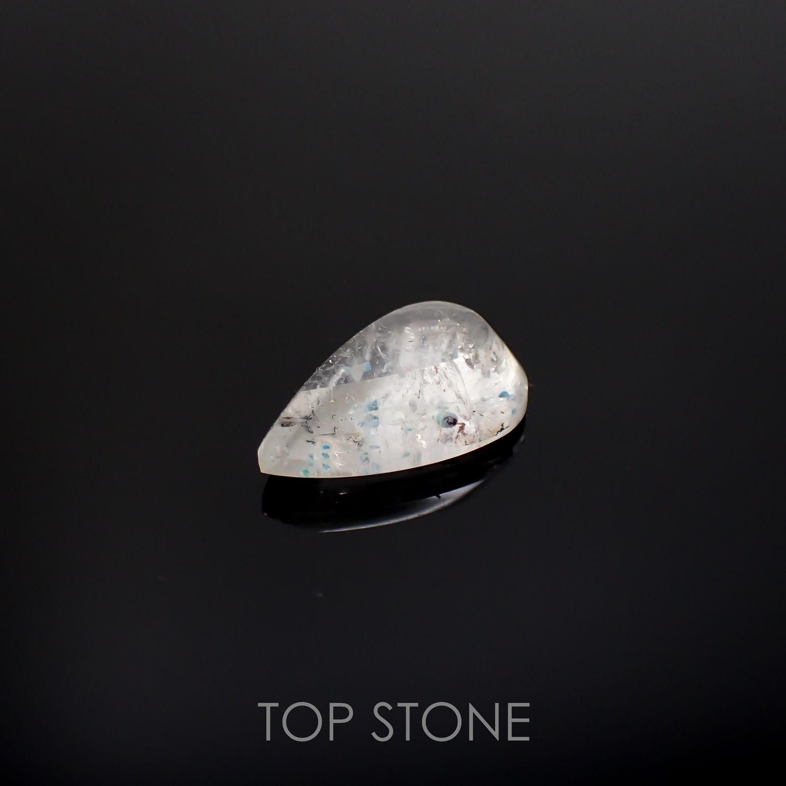 パライバクォーツ ブラジル産 4.35ct[220616613]14.9x9.1mm前後