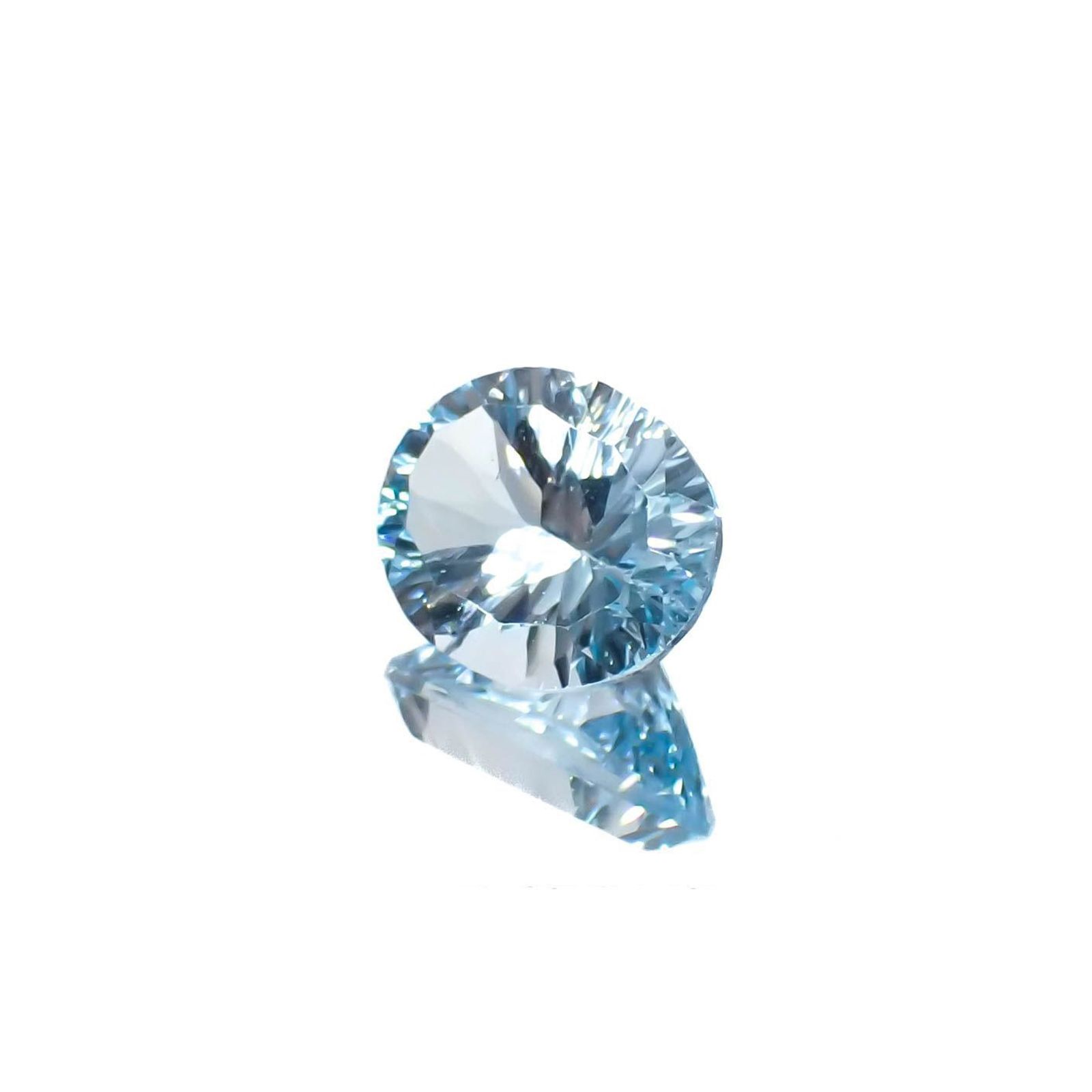 ブルートパーズ ブラジル産 3.03ct / 10.1x7.9mm前後 [251019352]