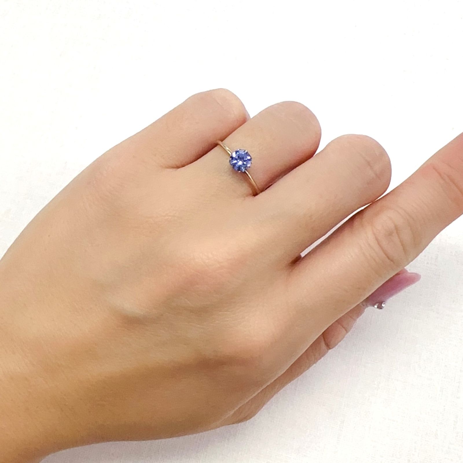 ◇オクタゴンカット◇タンザナイトSA(宝石名タンザナイト)タンザニア産 0.53ct 識別済[231124168]5x5mm前後