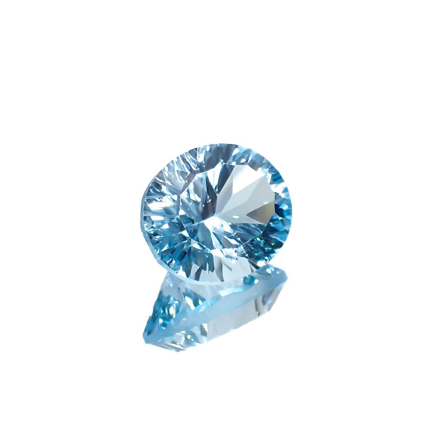 ブルートパーズ ブラジル産 4.50ct[221219353]10.9x9mm前後