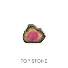 ウォーターメロントルマリン ブラジル産 原石・結晶 3.42ct[20095317]10.8×9.6mm前後