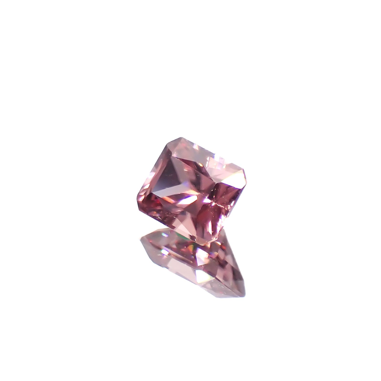 ピンクジルコン スリランカ/カンボジア産 0.70ct[240627922]5x3.9mm前後