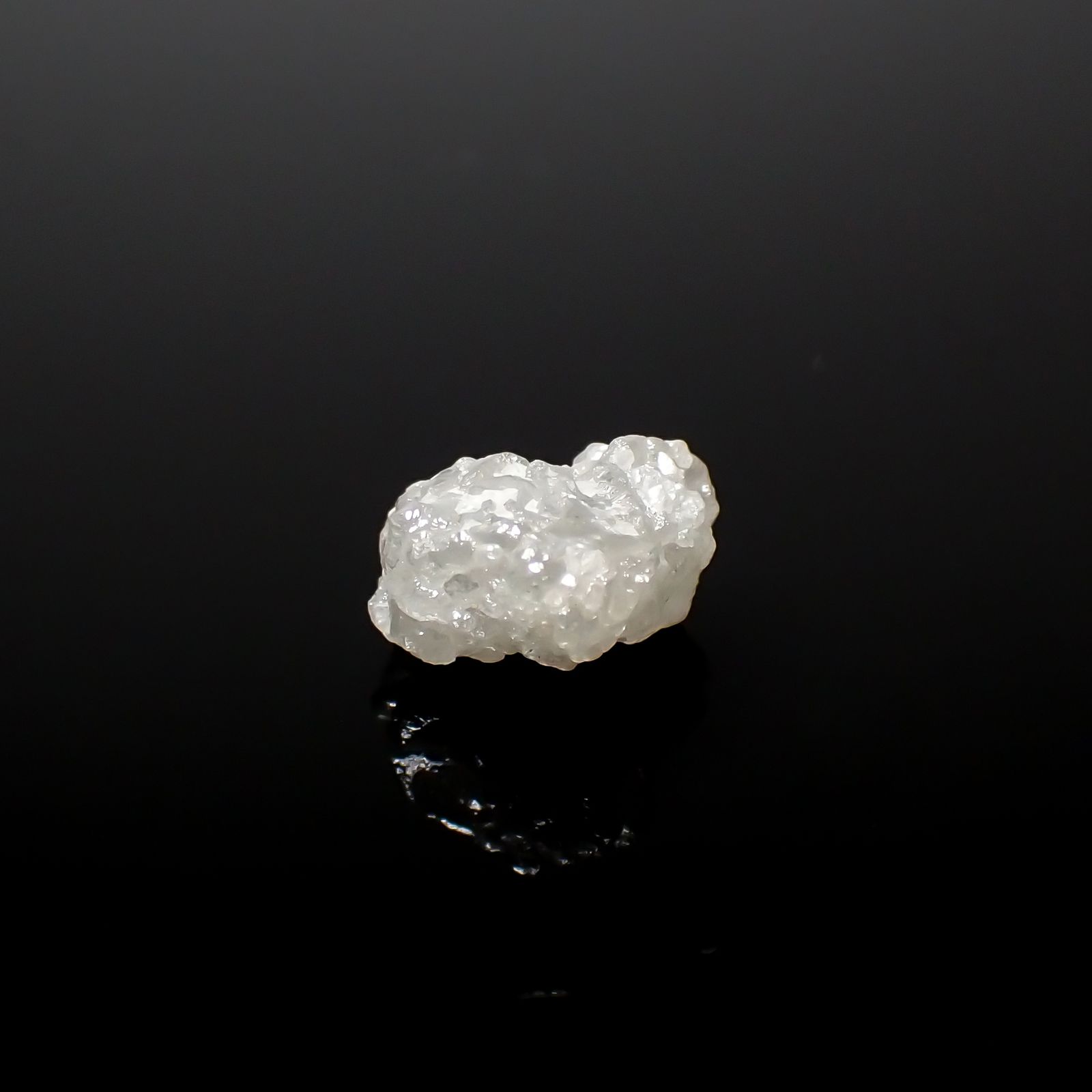 ダイヤモンド 原石 1.65ct[240326578]7.6x6.6mm前後