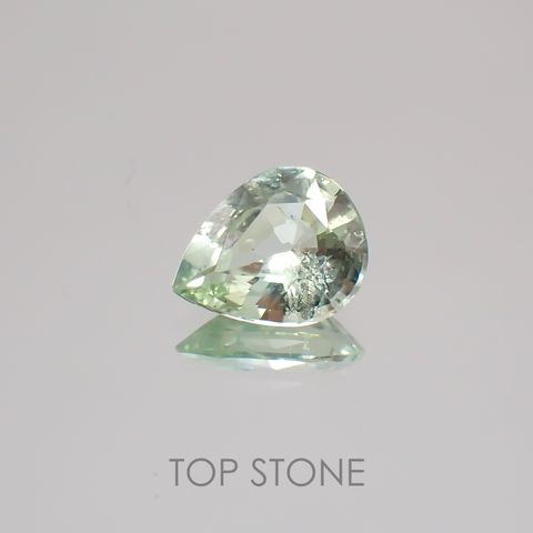 ミントガーネット(宝石名グリーン グロッシュラー・ガーネット)タンザニア・メレラニ鉱山産 1.11ct 識別済[220717127]8x6.5mm前後