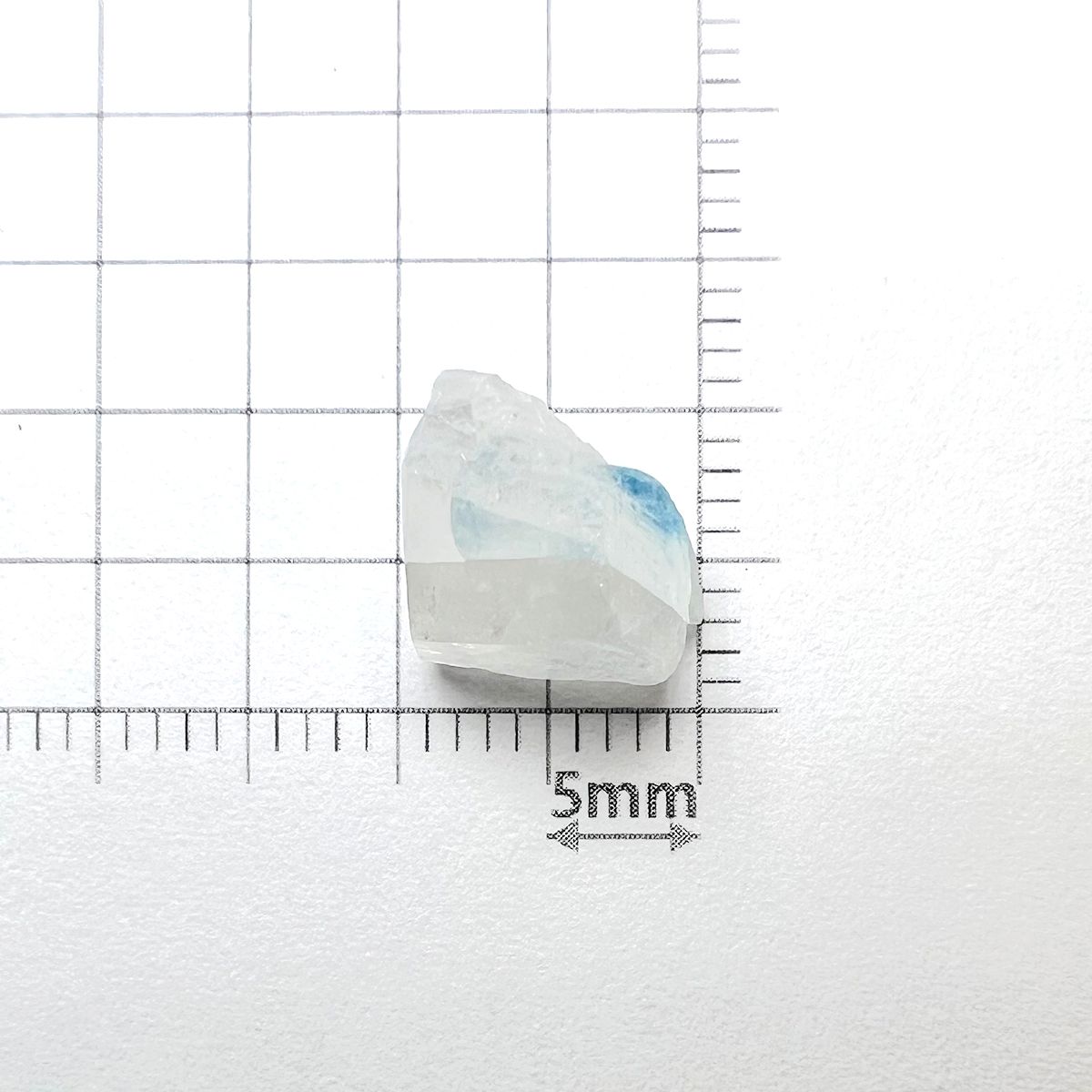 ユークレース 原石 ブラジル産 4.38ct[231023590]12.2x8.2mm前後