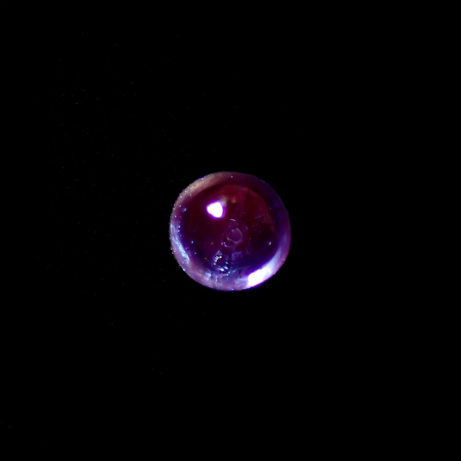 サファイア(宝石名ブルー・サファイア)スリランカ/マダガスカル産 0.41ct 識別済[230923436]3.8x3.7mm前後