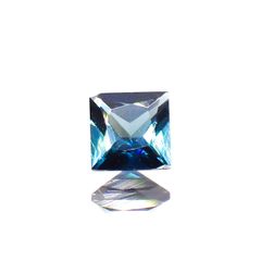 ◇プリンセスカット◇インディゴライト ブラジル産 0.13ct[230923520]3x3mm前後