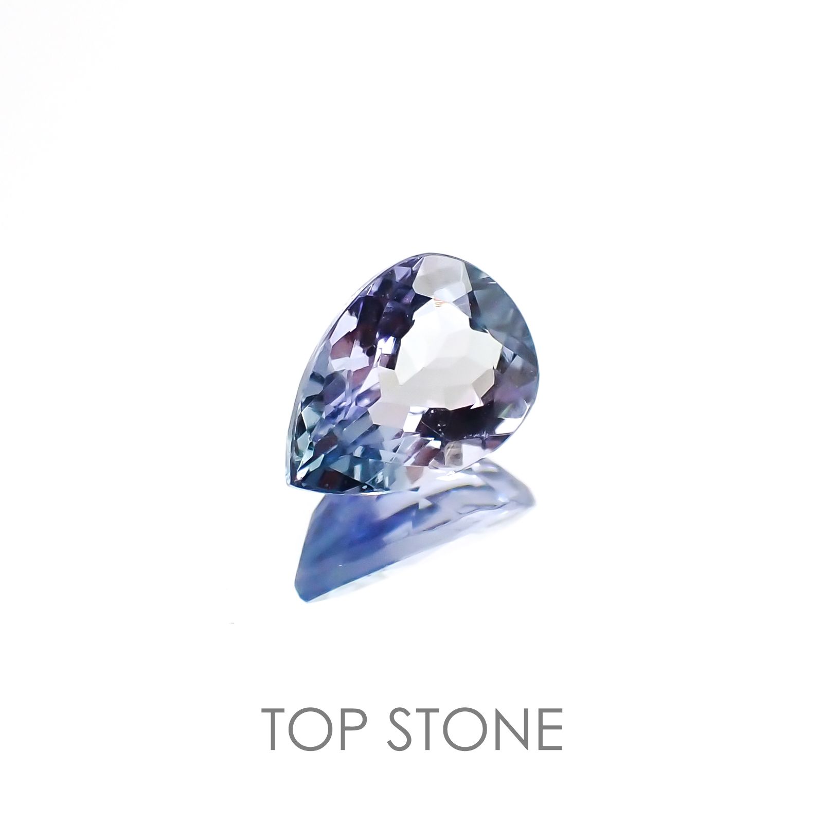 タンザナイト(ゾイサイト)非加熱 タンザニア産 ルース 0.85ct[21018262]7.3×5.2mm前後