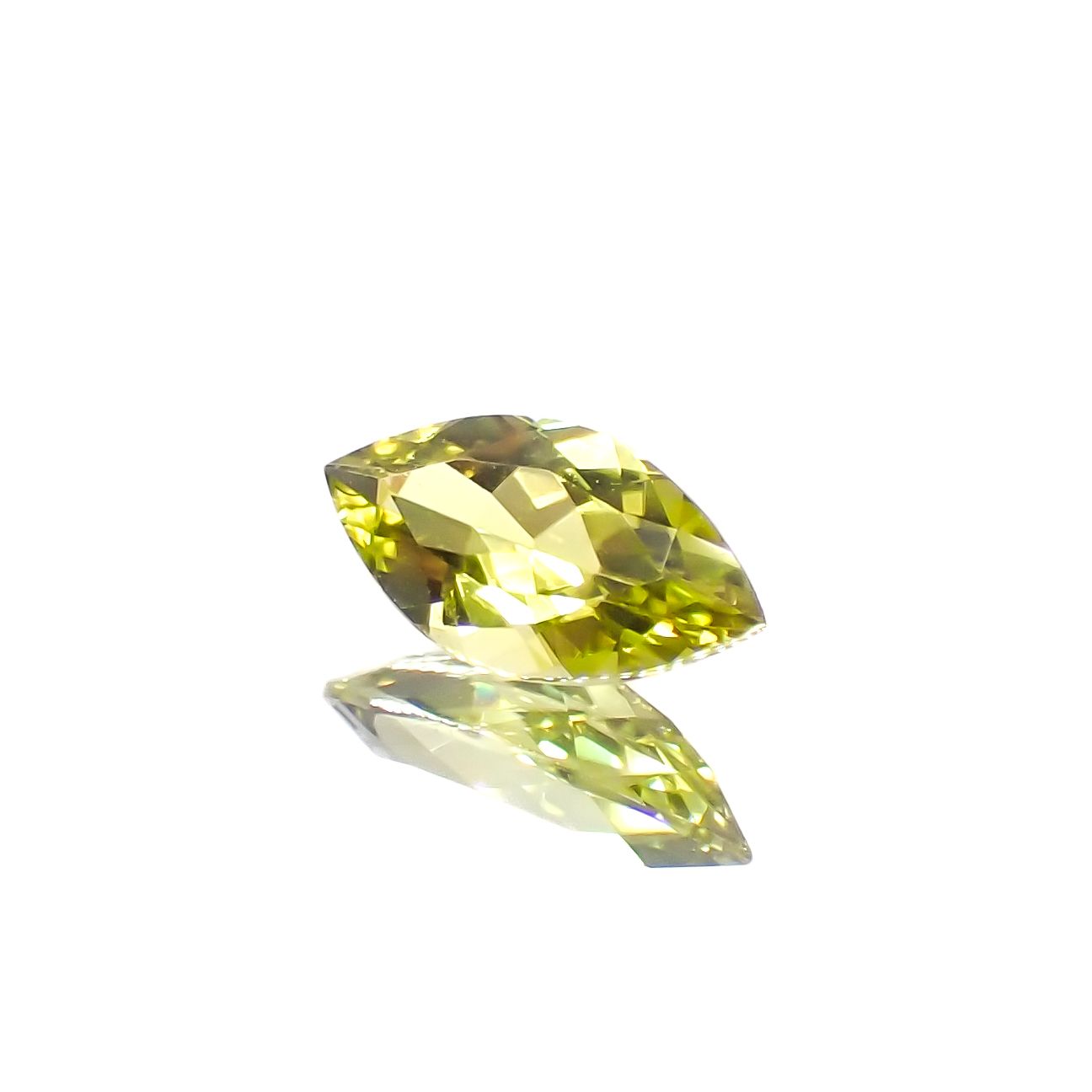 カナリートルマリン ザンビア・カナリー鉱山産 0.31ct[230823145]7x3.5mm前後
